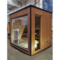 ThermoZen Cube buitensauna - L230 x B230